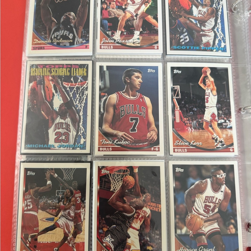 90s Topps NBA legends Collection